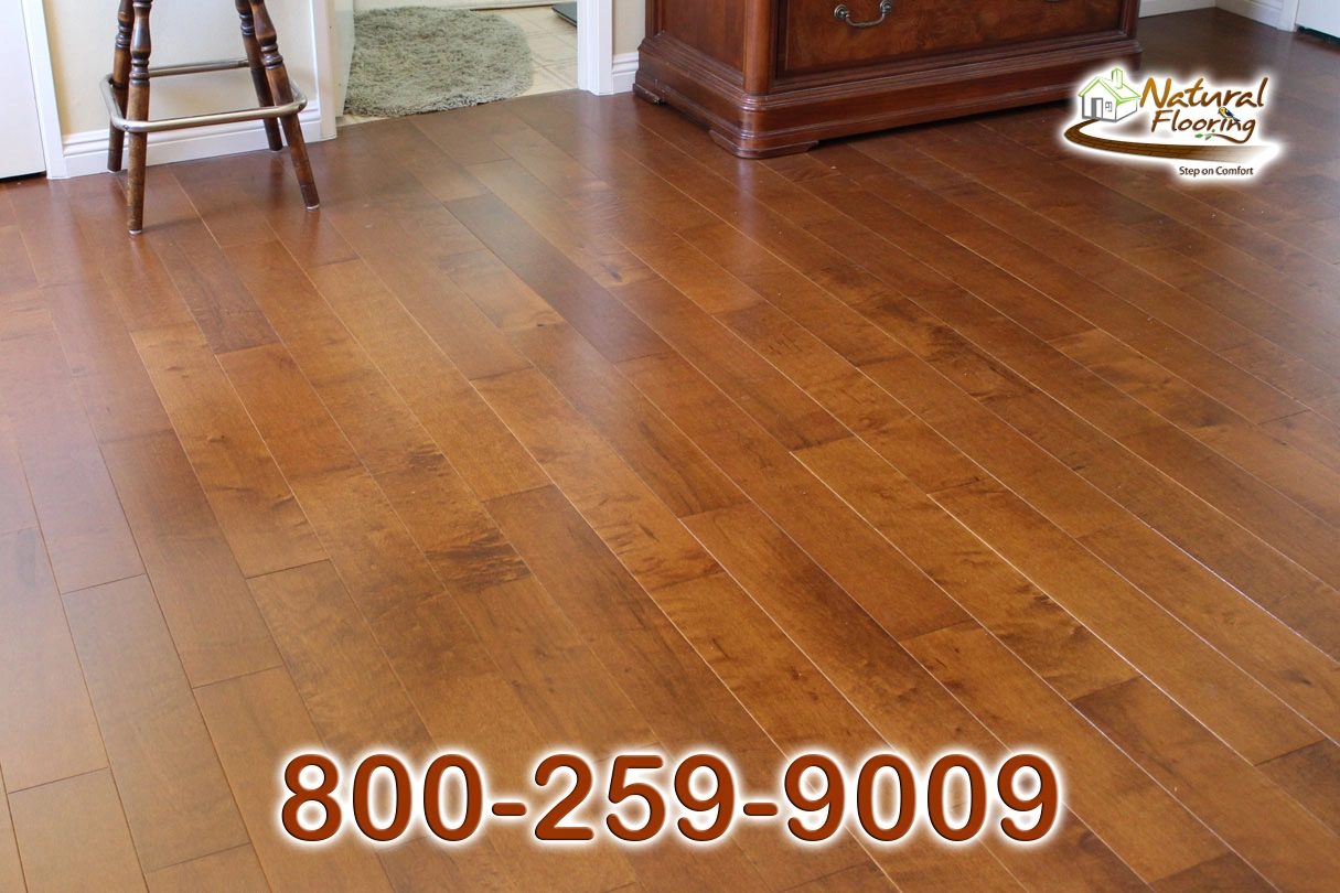 Maple Syrup Wood Floor