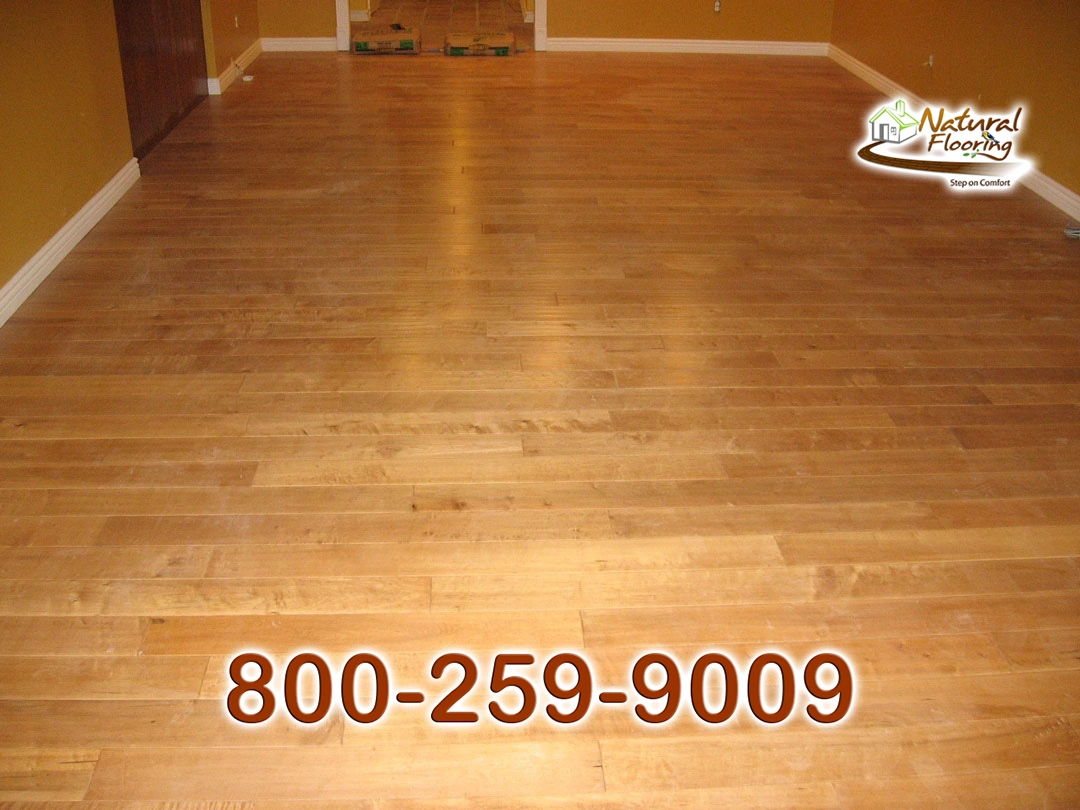 Wheat Maple Handscraaped Wood Floor