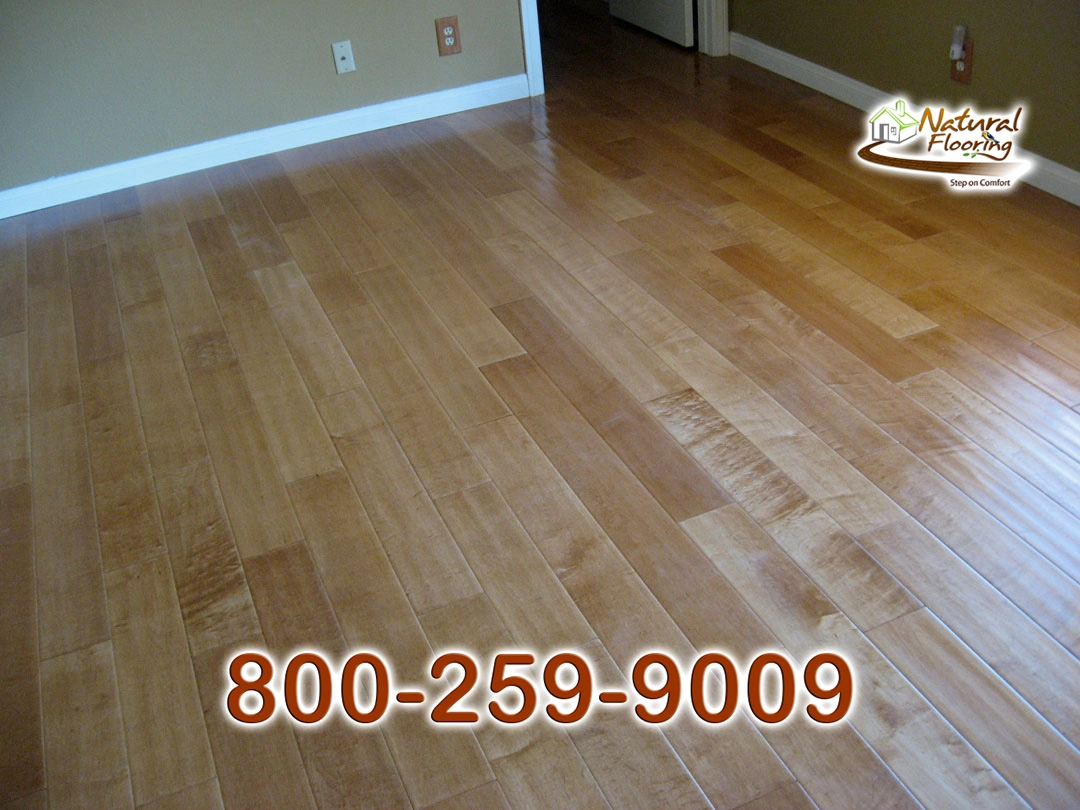 Wheat Maple Handscraaped Wood Floor
