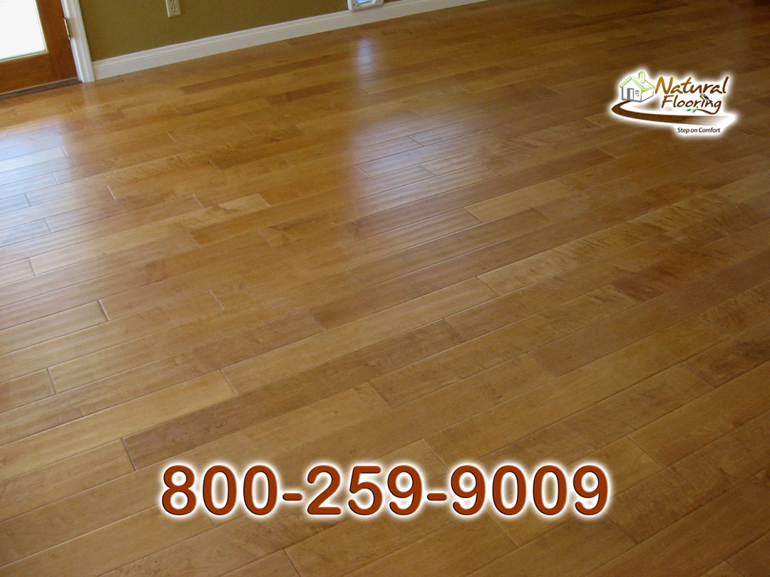 Wheat Maple Handscraaped Wood Floor