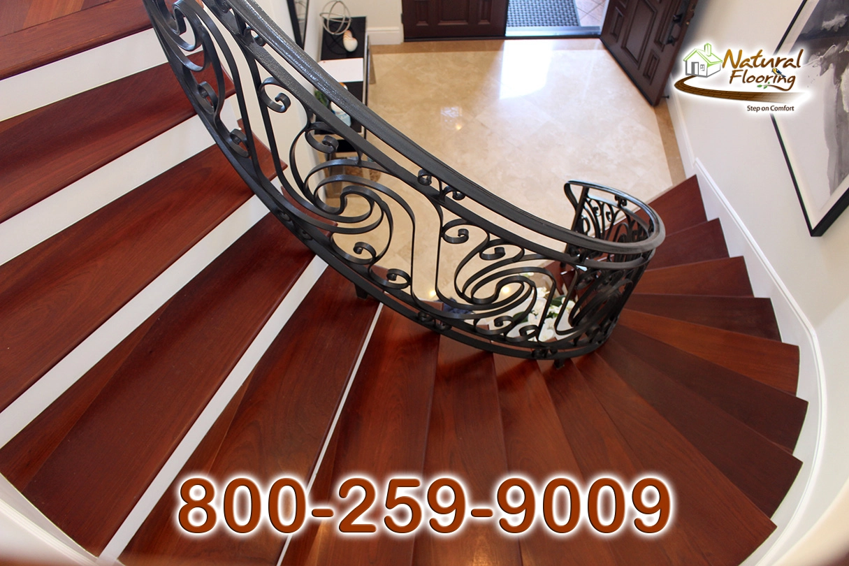 Natural Brazilian Cherry Wood Floor