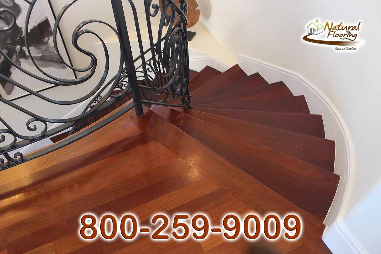 Natural Brazilian Cherry Wood Floor