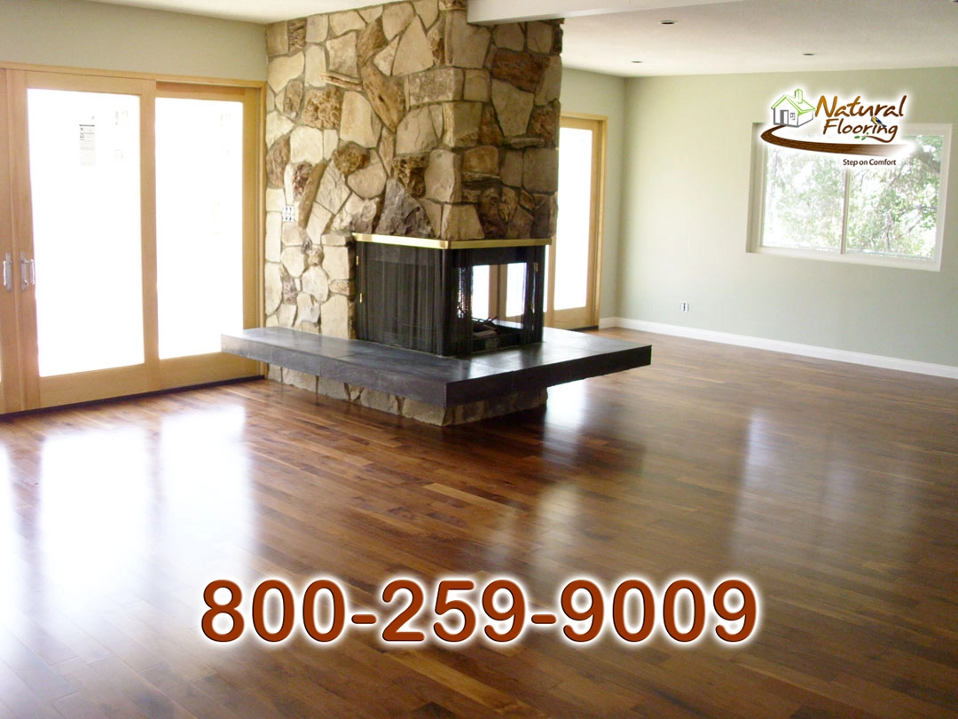 Natural Walnut Smooth Wood Floor