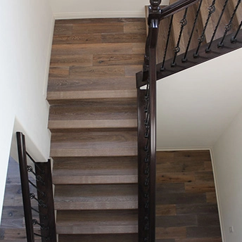 Oak Coast Icon White Wash Engineered Wood Stairs Oasis 1