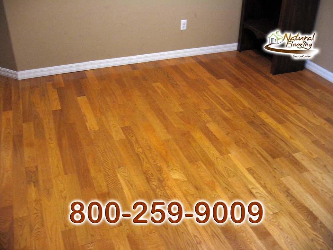 Golden White Oak Wood Floor