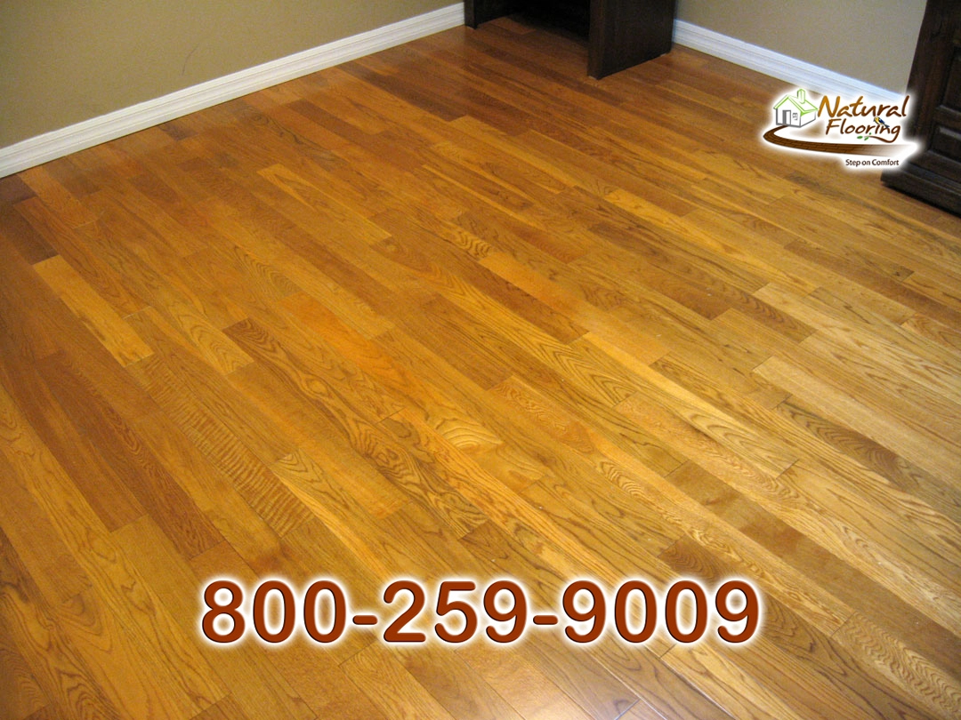 Golden White Oak Wood Floor