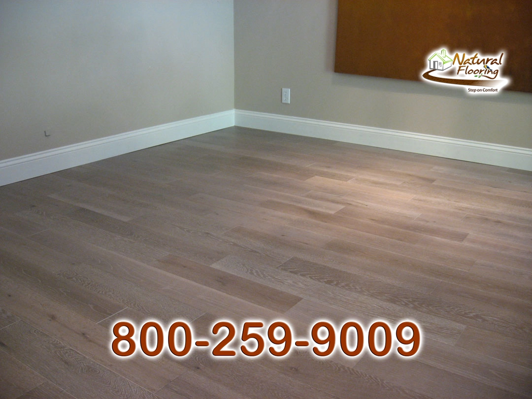 Grey European Oak Wood Floor