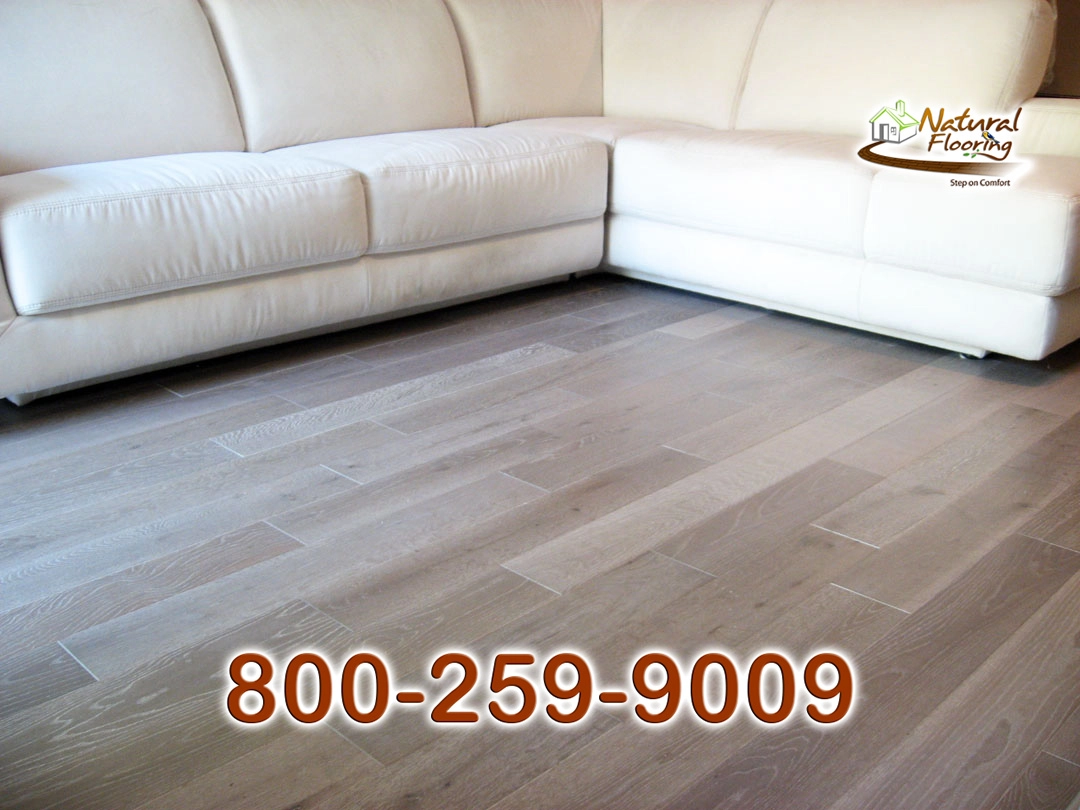 Grey European Oak Wood Floor