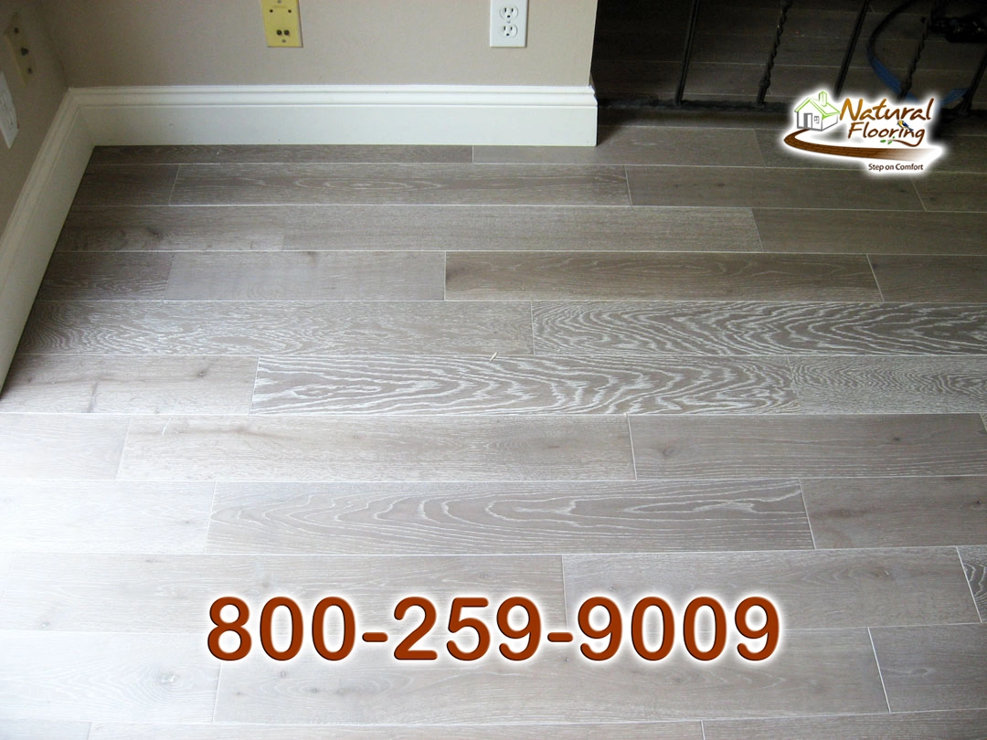 Grey European Oak Wood Floor