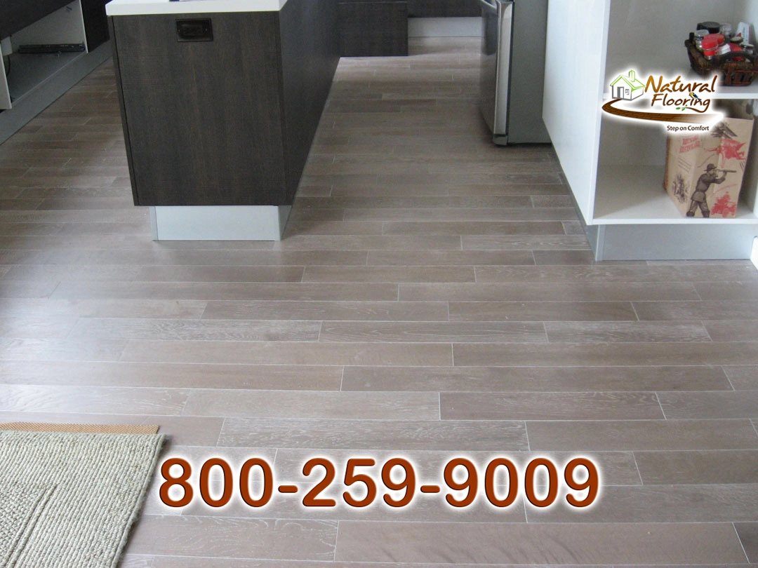 Grey European Oak Wood Floor