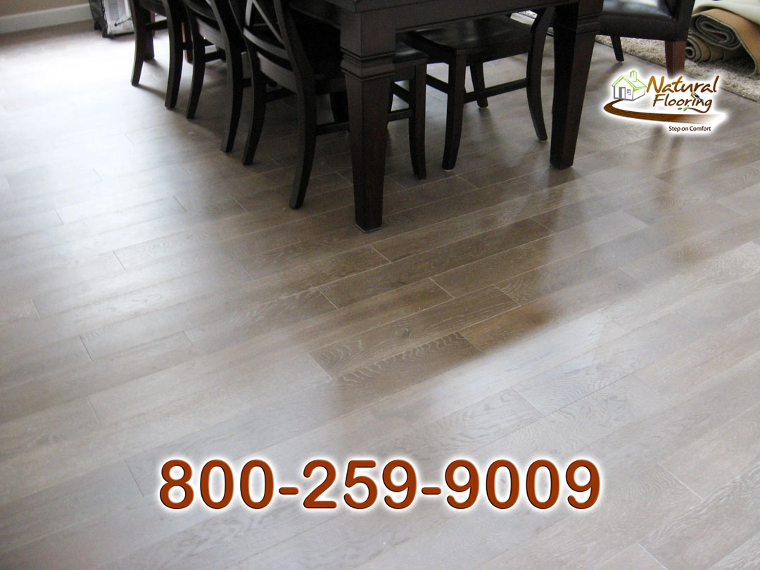 Grey European Oak Wood Floor
