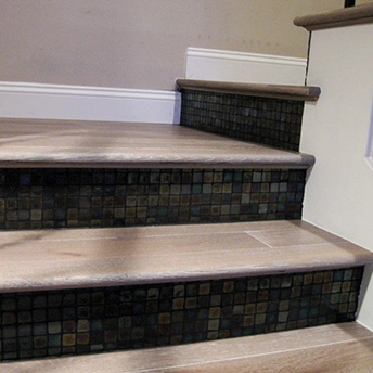 Oak Grey White Wash Engineered Wood Stairs Garrison 1