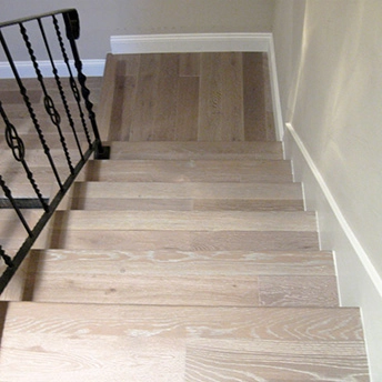 Oak Grey White Wash Engineered Wood Stairs Garrison 4