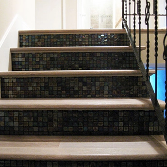 Oak Grey White Wash Engineered Wood Stairs Garrison 5