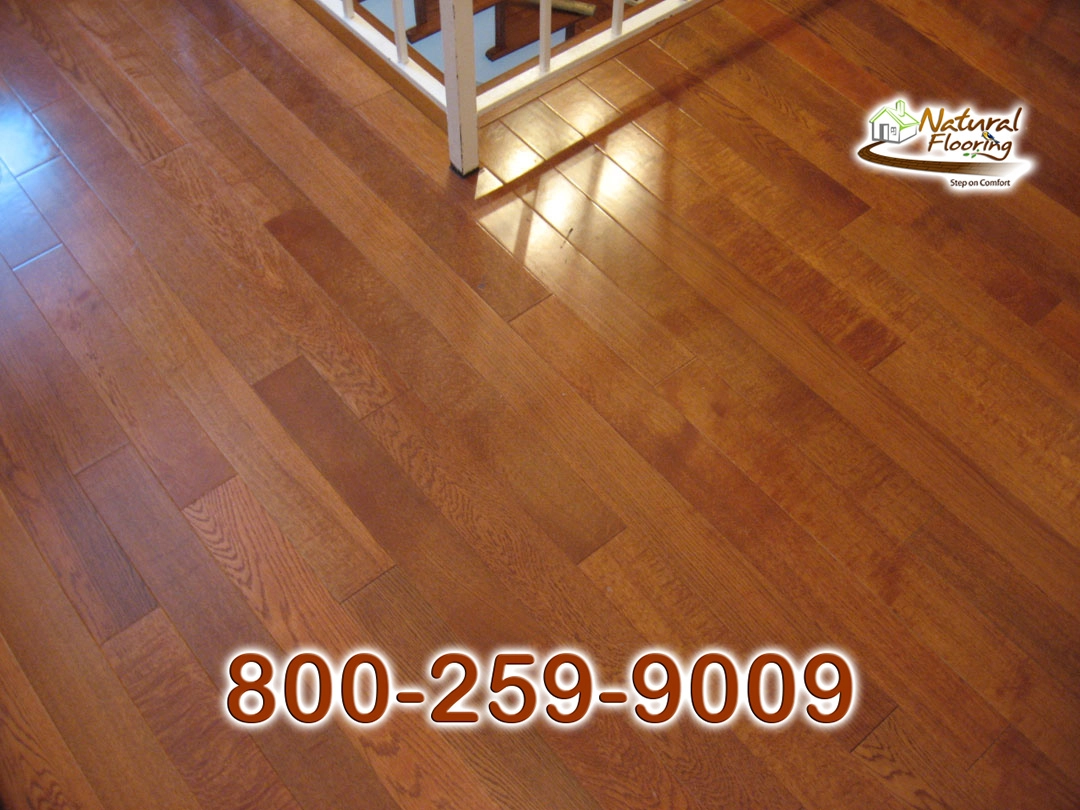 Gunstock Red Oak Wood Floor