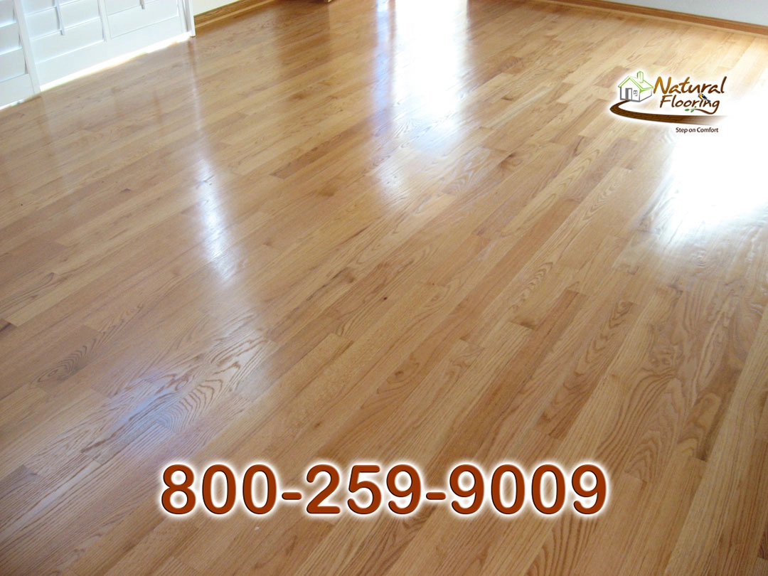 Natural Red Oak Wood Floor