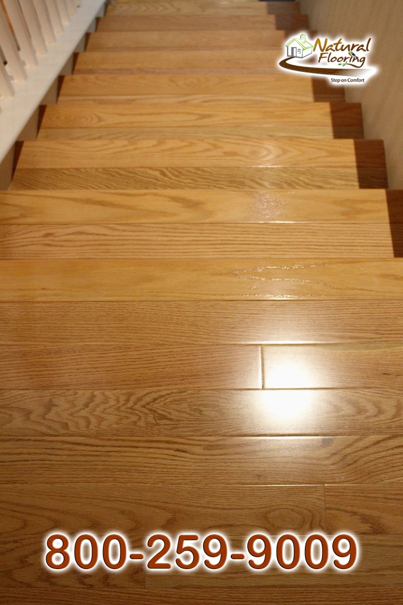 Natural Red Oak Wood Floor
