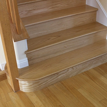 Oak Red Natural Engineered Wood Stairs Garrison 6