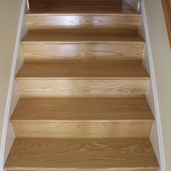 Oak Red Natural Engineered Wood Stairs Garrison 7