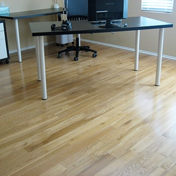 Oak White Natural Smooth Wood Floor Garrison 1
