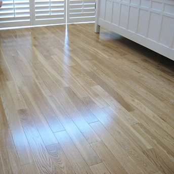 Oak White Natural Smooth Wood Floor Garrison 11