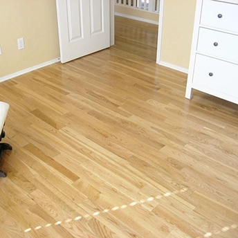 Oak White Natural Smooth Wood Floor Garrison 2