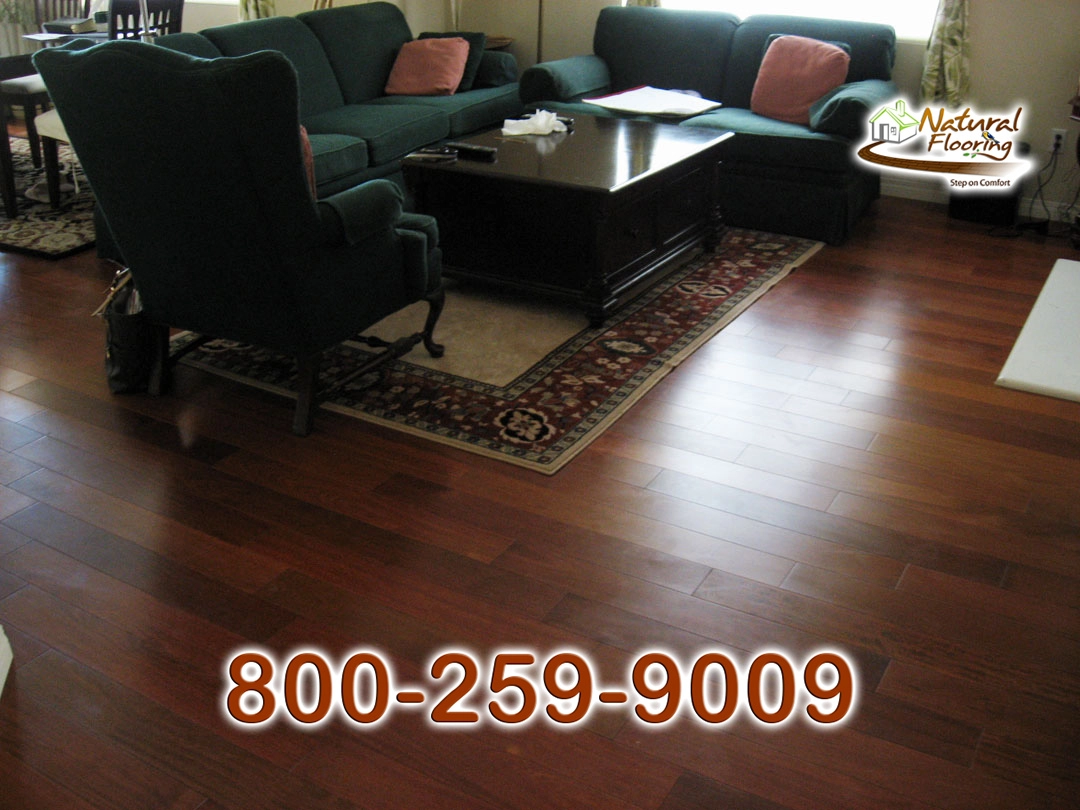 Santos Mahogany Smooth Wood Floor