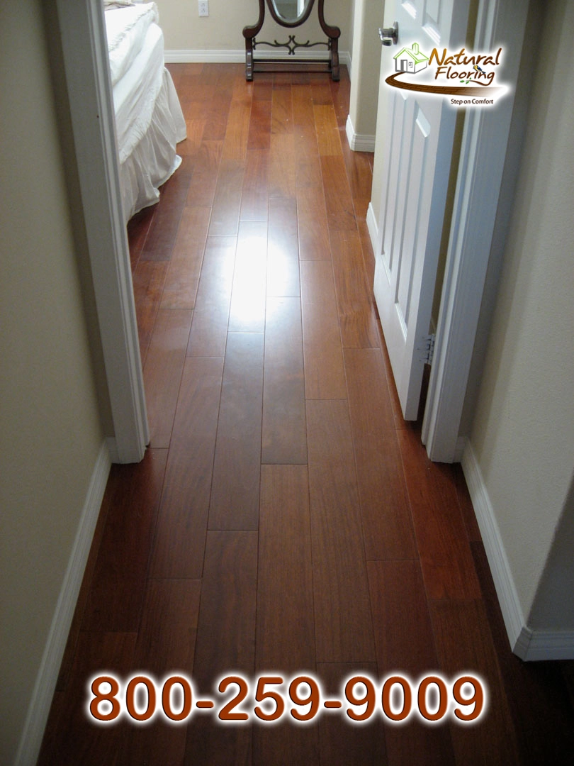 Santos Mahogany Smooth Wood Floor