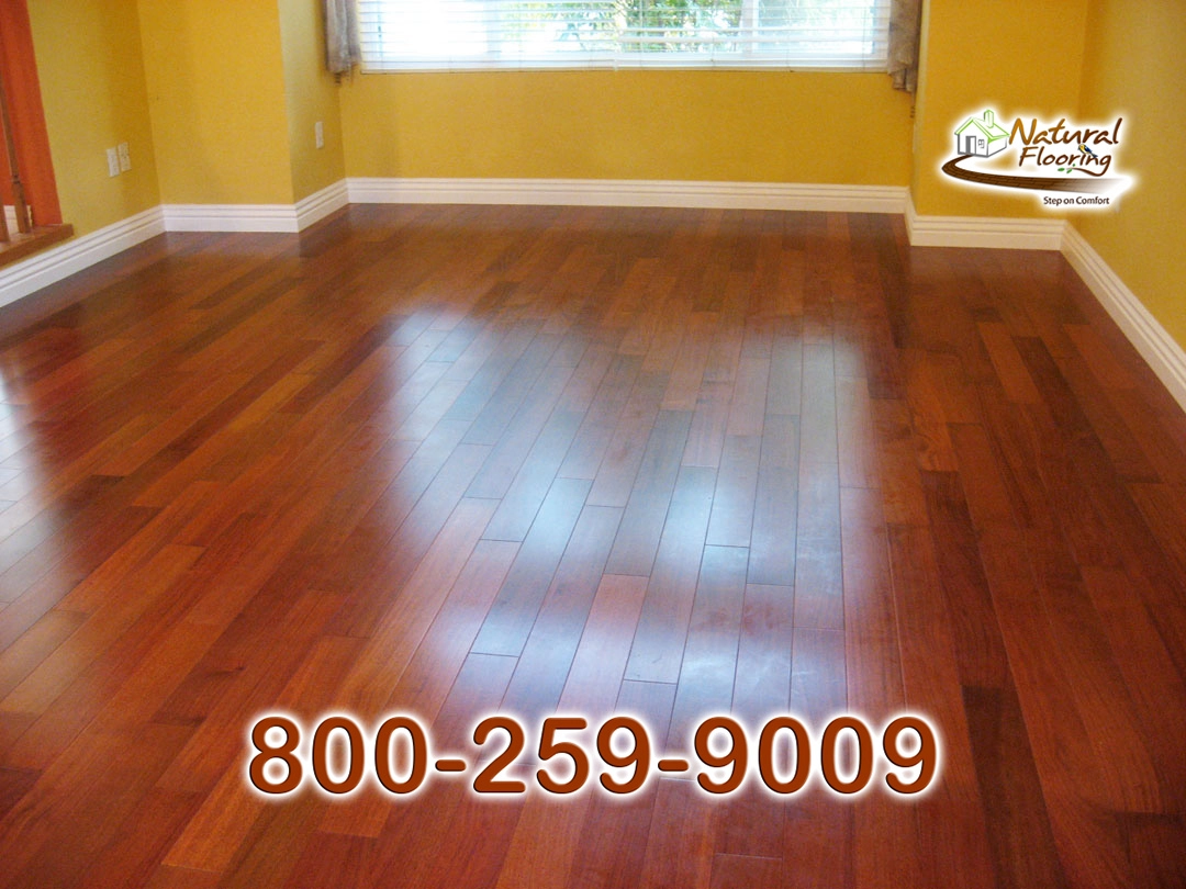 Santos Mahogany Smooth Wood Floor