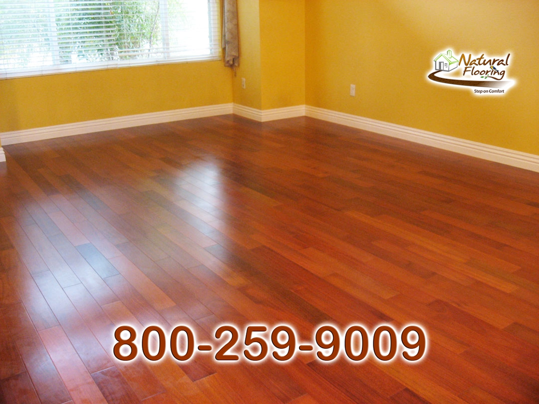 Santos Mahogany Smooth Wood Floor