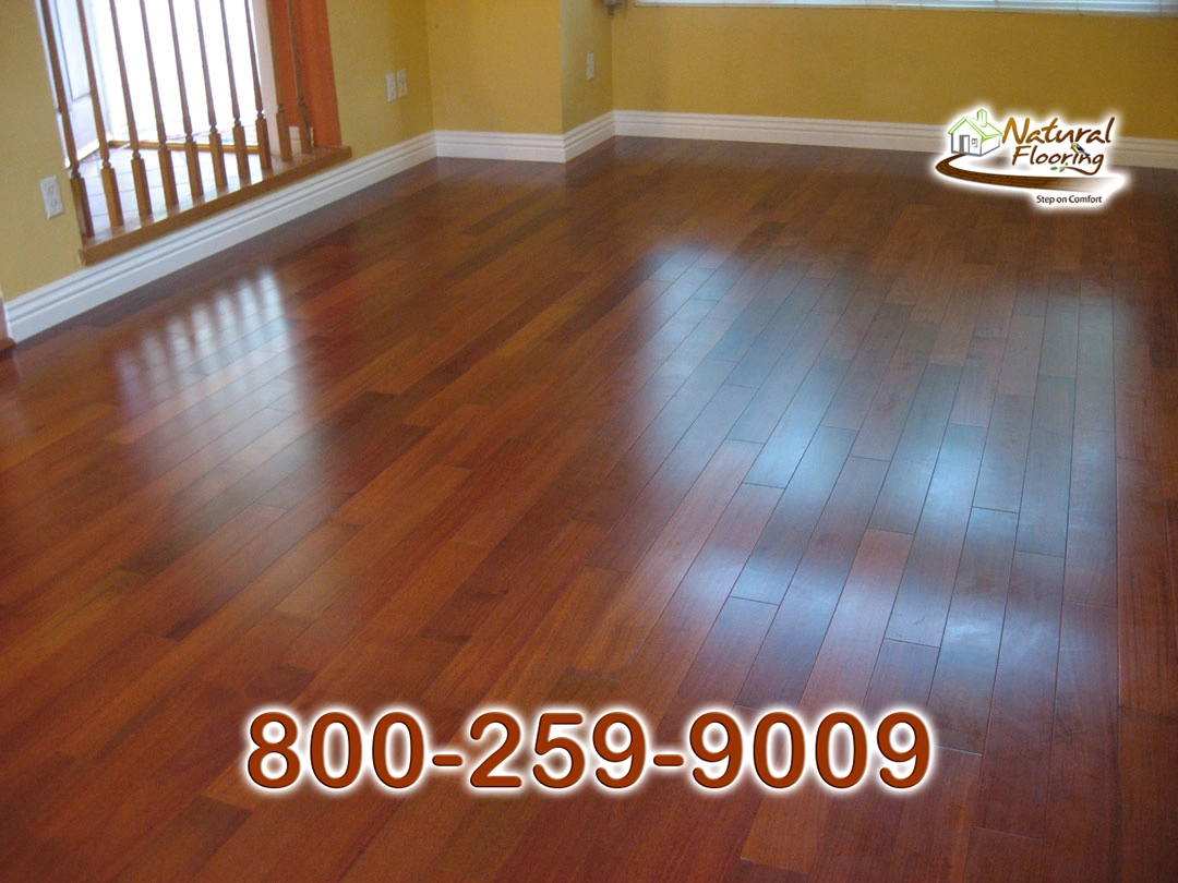 Santos Mahogany Smooth Wood Floor