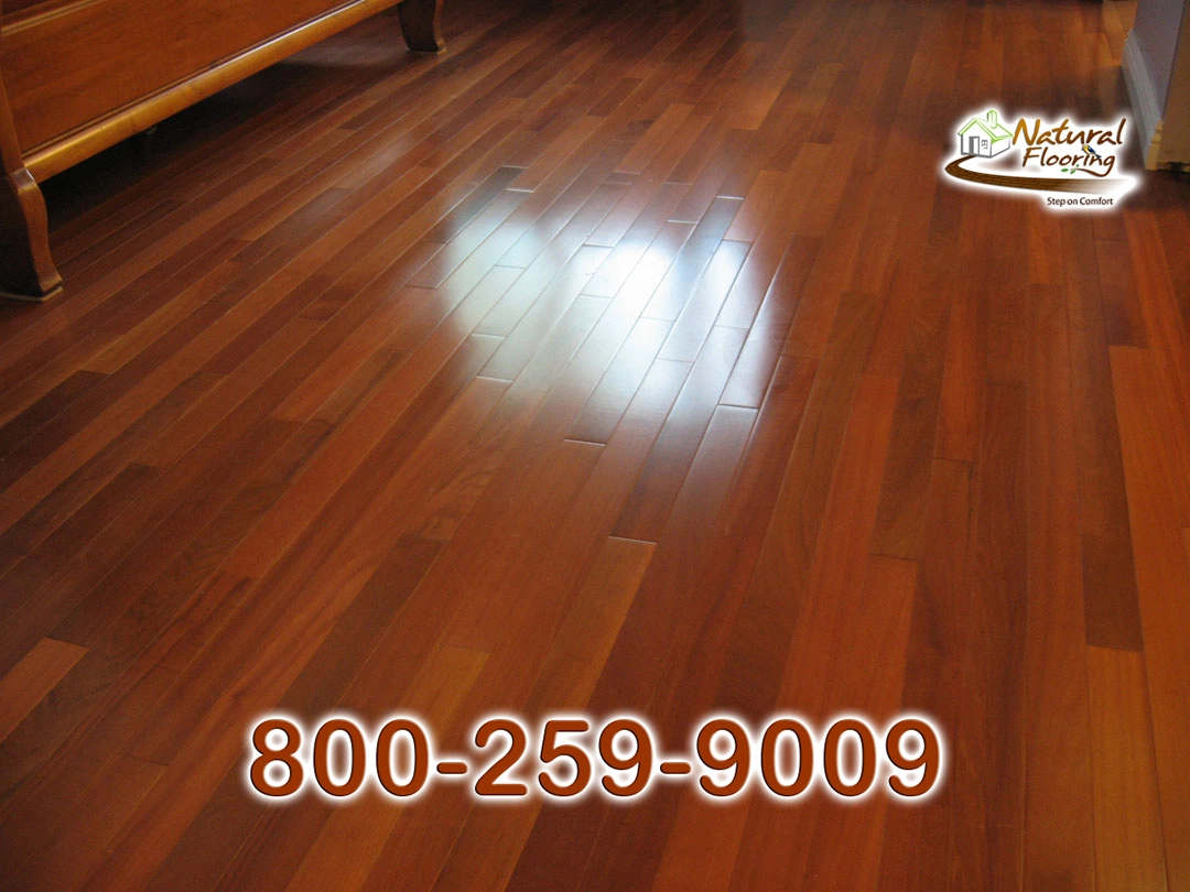 Santos Mahogany Smooth Wood Floor