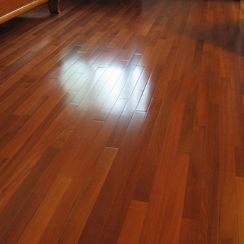 Santos Mahogany Smooth Engineered Wood Floor Garrison 9