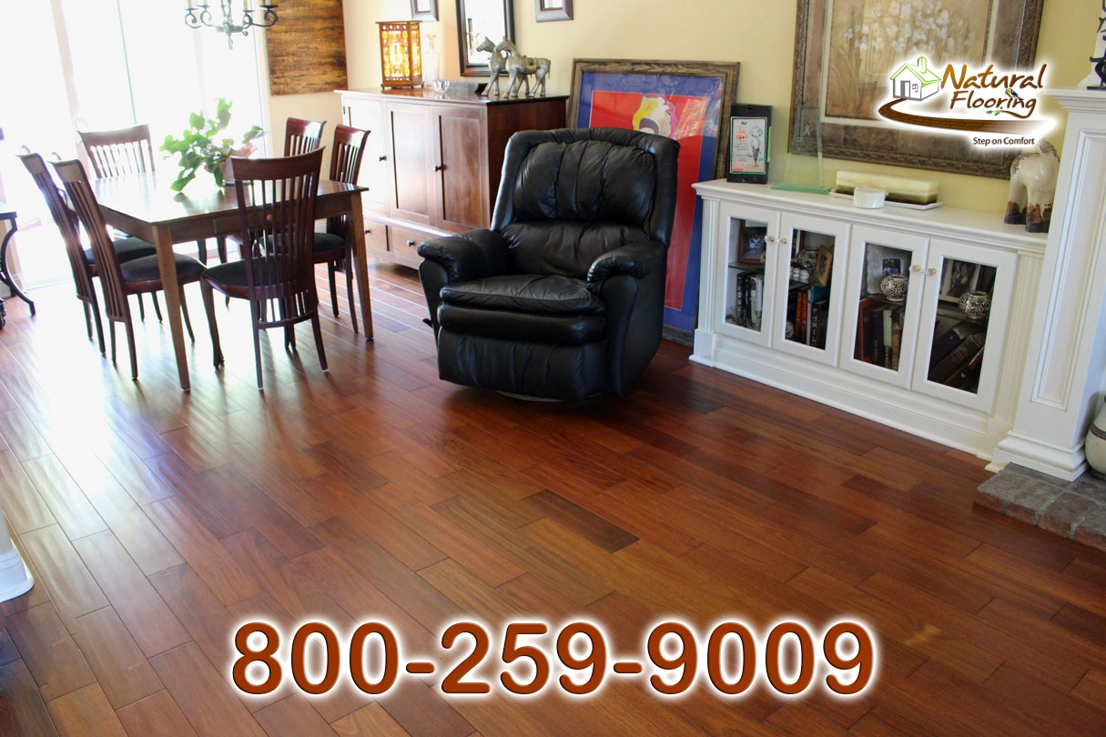 Santos Mahogany Wood Floor