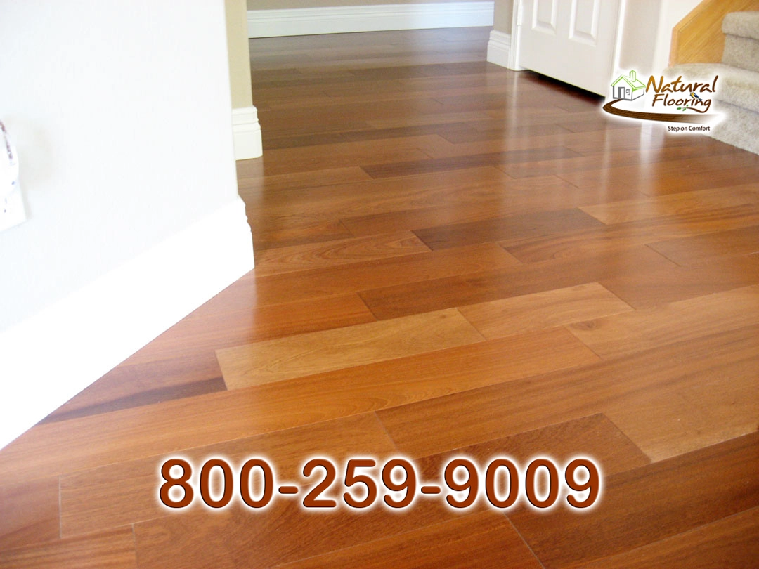 Natural Sapele Wood Floor