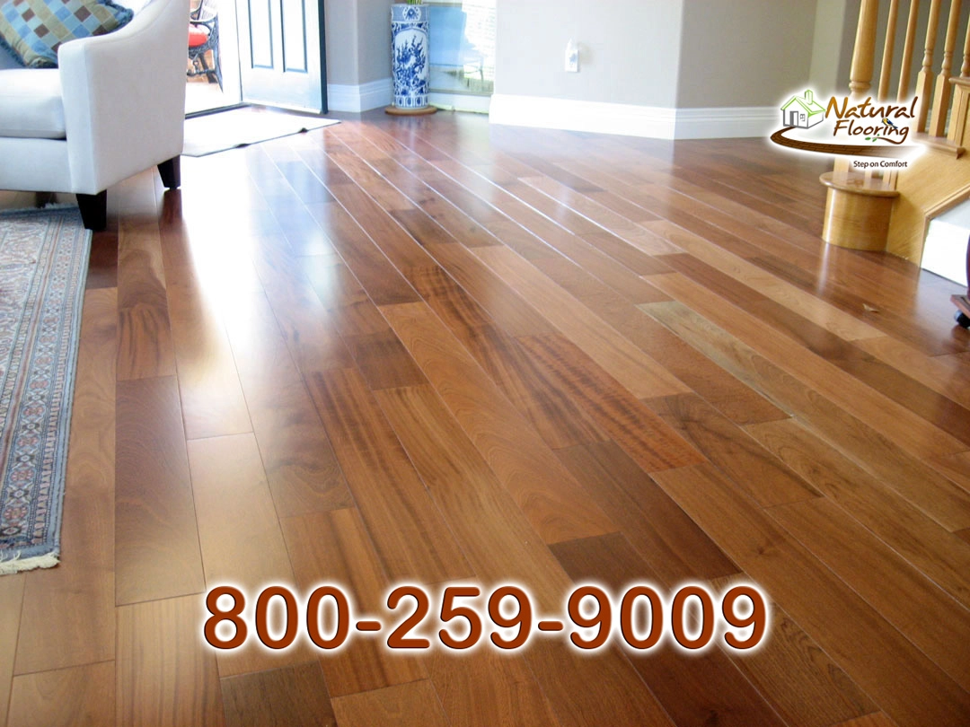 Natural Sapele Wood Floor