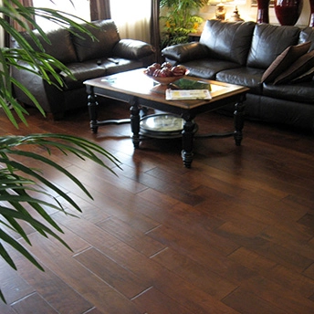 Walnut Apache Handscraped Engineered Wood Floor Urban 11