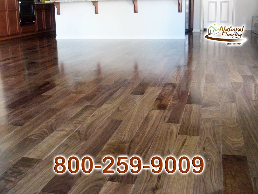 Natural Walnut Wood Floor