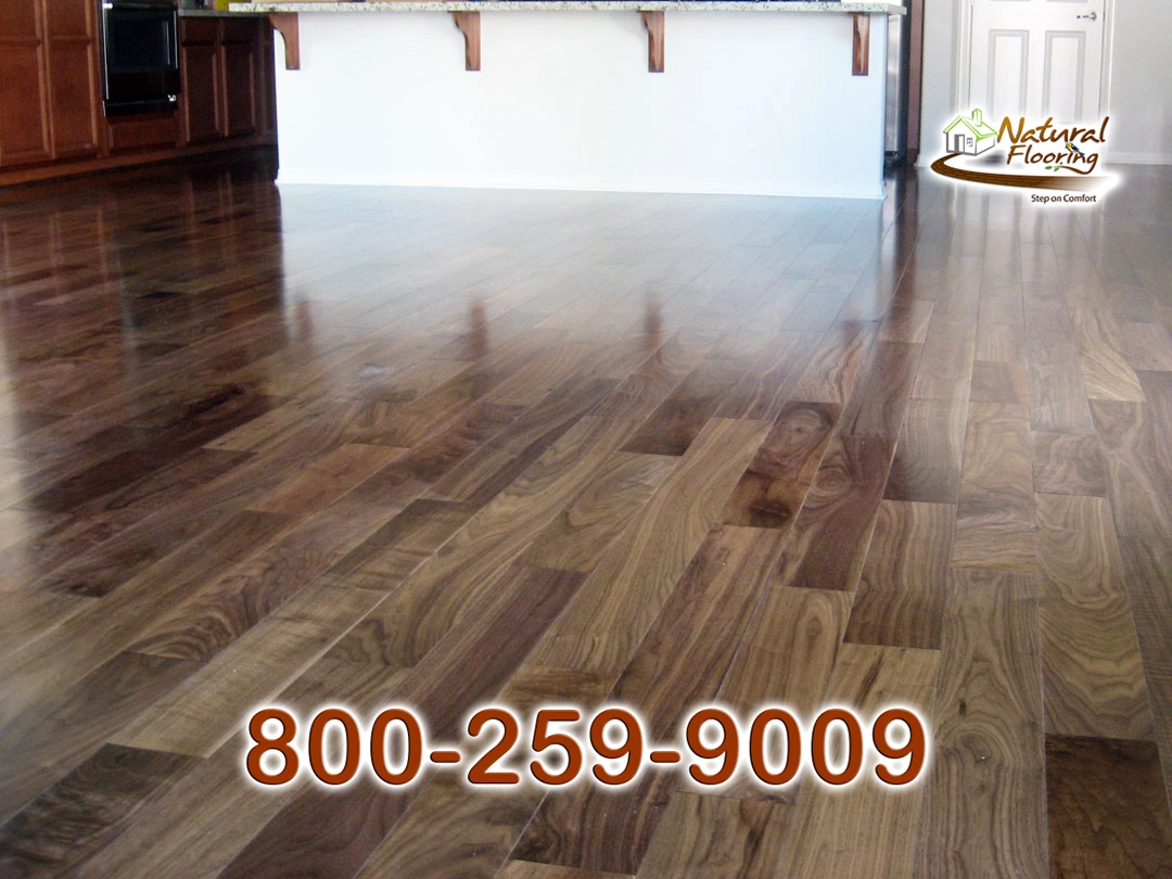 Natural Walnut Wood Floor
