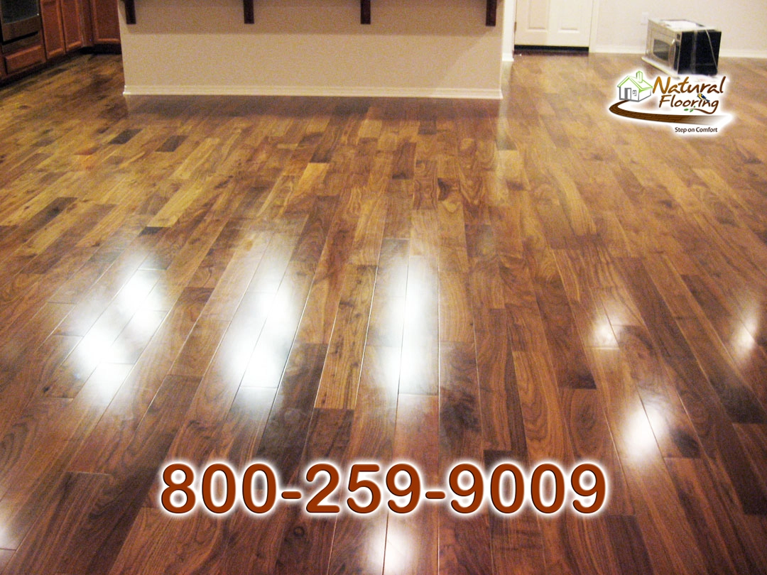 Natural Walnut Wood Floor