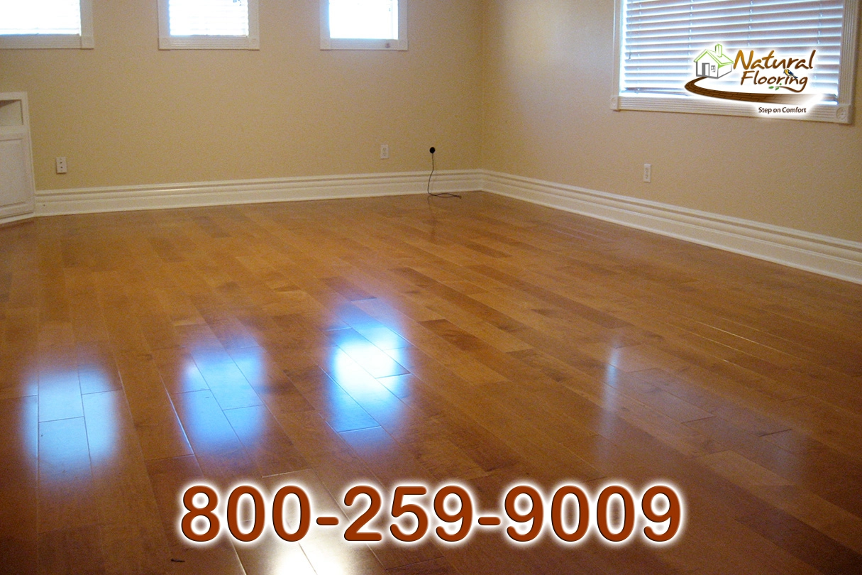 Wheat Maple Smooth Wood Floor