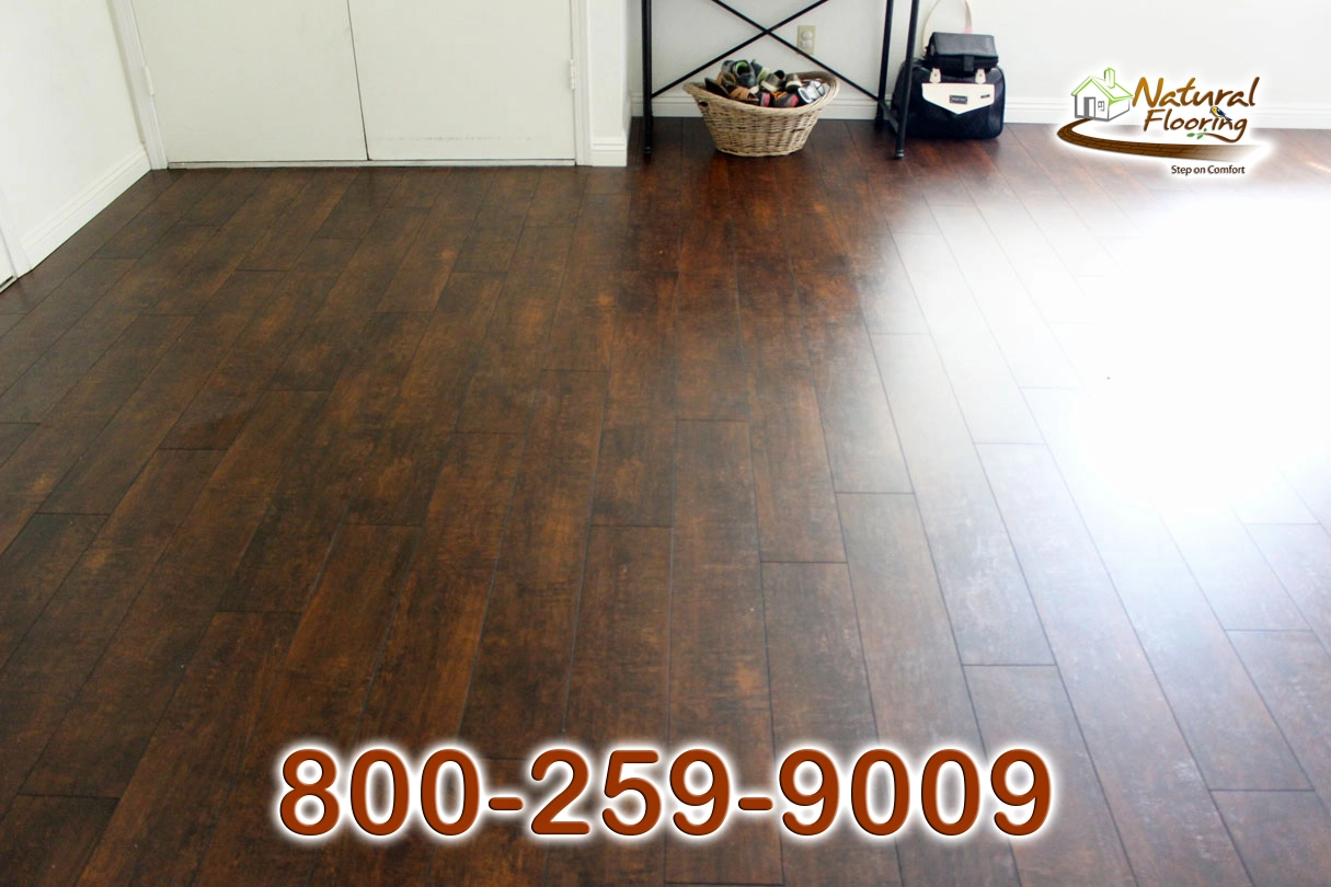 Antique Cinnamon Laminate Floor