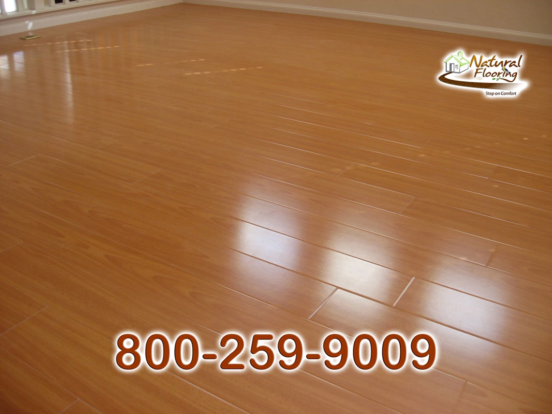 Birch Glossy Laminate Floor