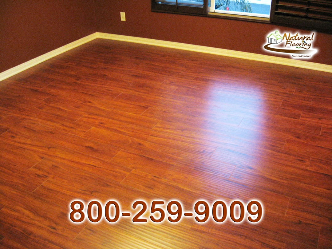 Brazilian Cherry Laminate Floor