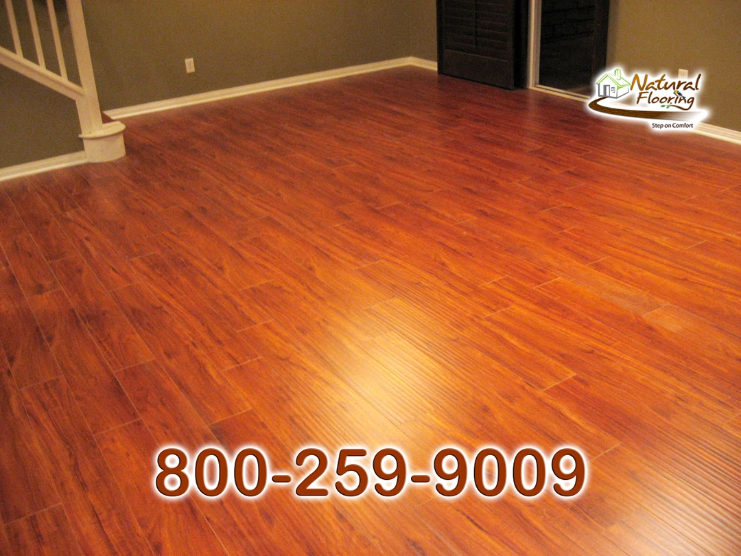 Brazilian Cherry Laminate Floor