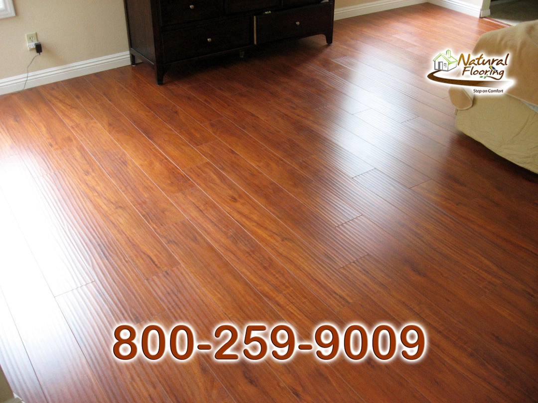 Brazilian Cherry Laminate Floor