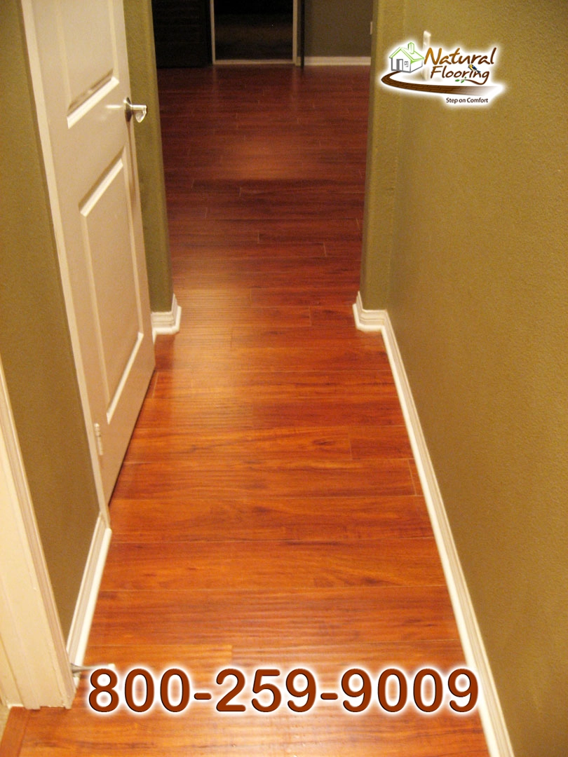 Brazilian Cherry Laminate Floor