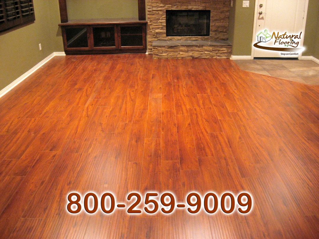 Brazilian Cherry Laminate Floor