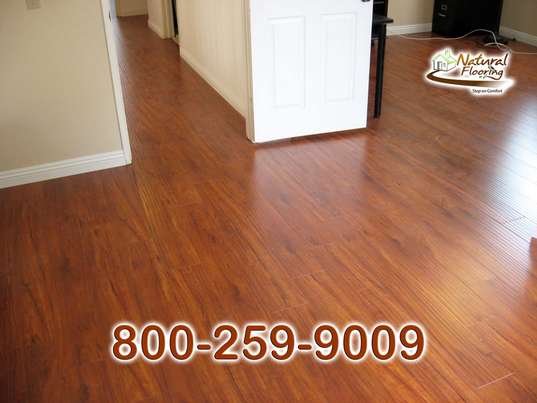 Brazilian Cherry Laminate Floor