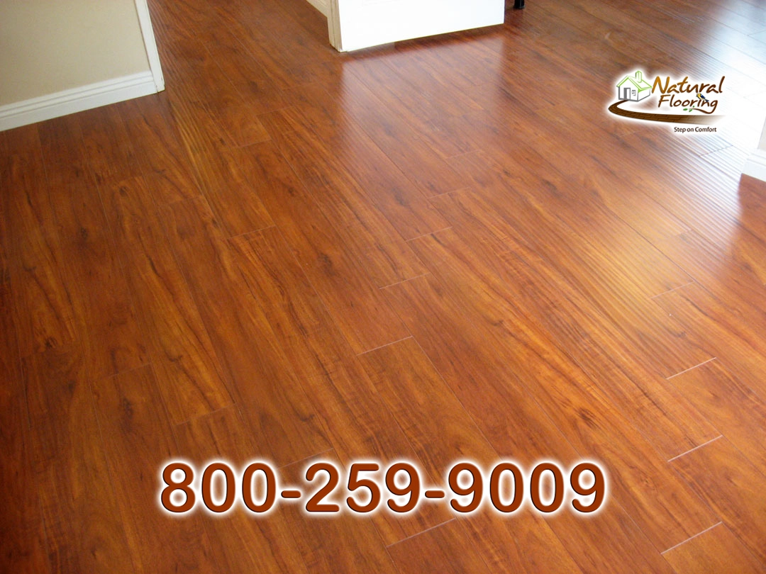 Brazilian Cherry Laminate Floor